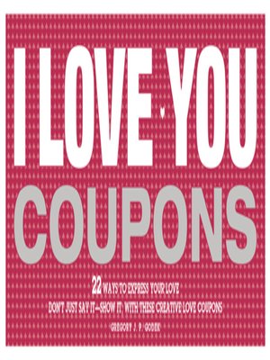 cover image of I Love You Coupons
